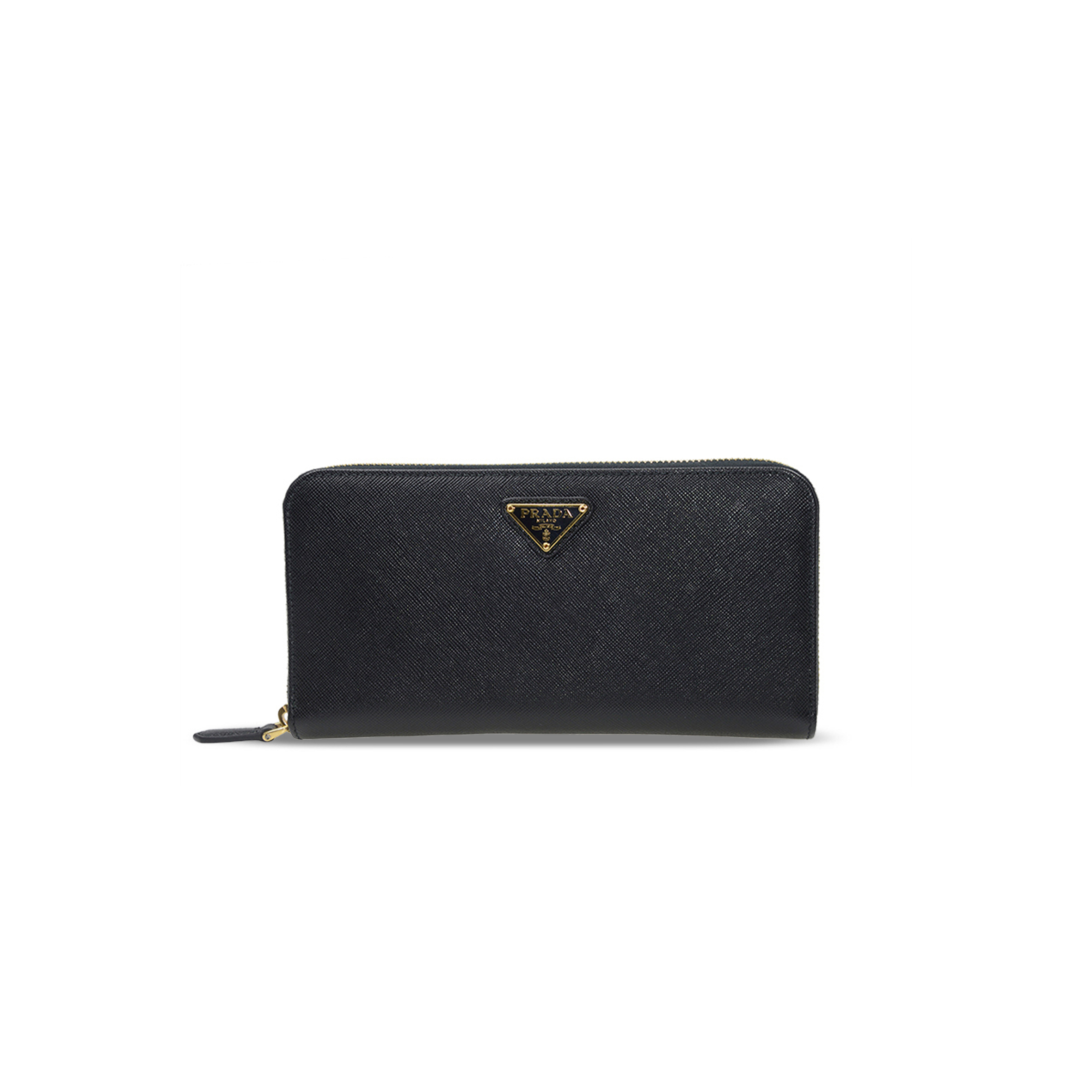 PRADA LEATHER ZIP WALLET 1M0506 (19*11*2cm)